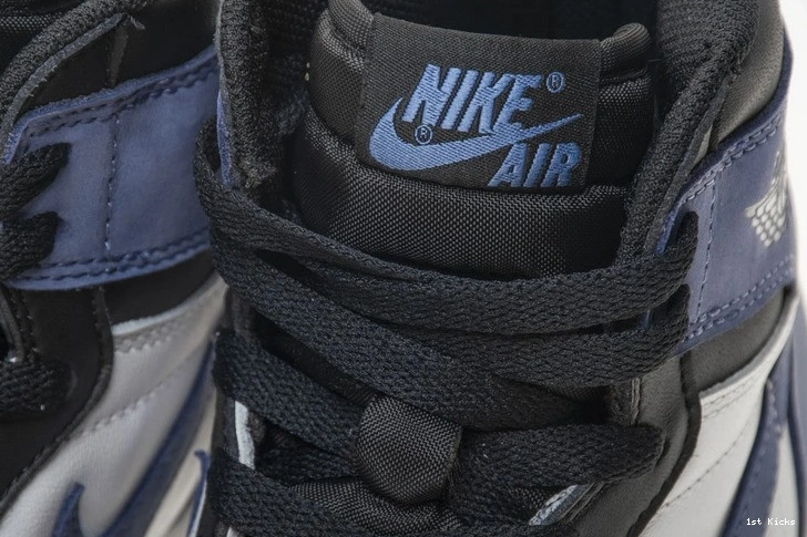555088-115 OG Air Jordan Retro  High Blue 1 Moon 1009